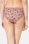 Amante Low Rise Three-Fourth Coverage Bikini Panty - Filigree Pr — thumbnail 3